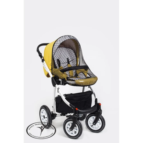Универсальная коляска 3в1 DPG Glamour Yellow фото 6
