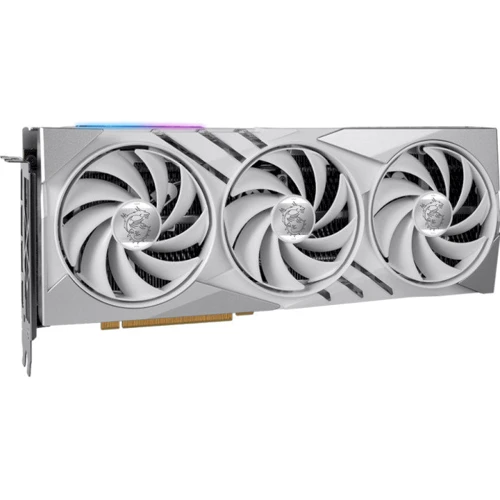 Видеокарта MSI GeForce RTX 4060 Ti GAMING X SLIM WHITE 16G: Объем памяти, Гб 16