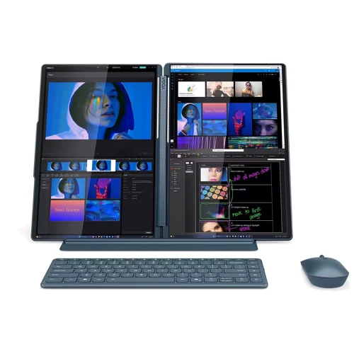 Ноутбук Lenovo Yoga Book 9 14IAH10 (83KJ000BMX): Екран 14" OLED (2880x1800) Touch