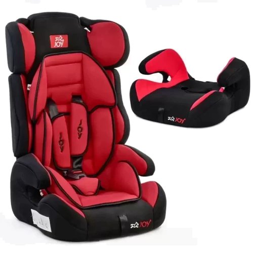 Автокресло Joy E 1120 группа 1/2/3 от 9-36 кг Черно-красный: Вес ребенка 9 - 36 кг