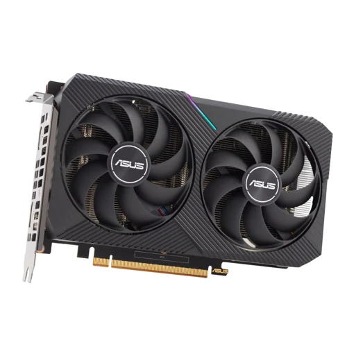 Видеокарта Asus Radeon RX 6500 XT 4Gb DUAL OC (DUAL-RX6500XT-O4G): Исполнение Однослотовое