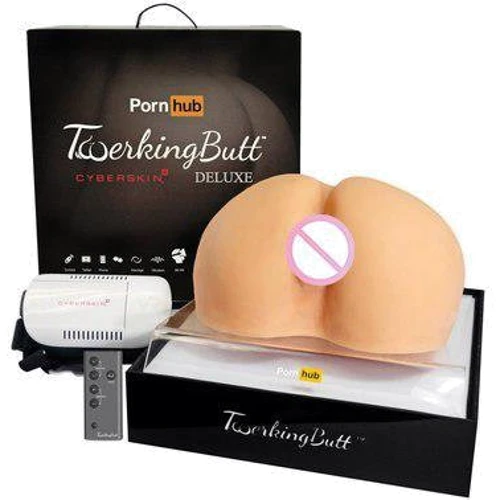 Мастурбатор с очками для виртуальной реальности CyberSkin Twerking Butt (Deluxe)