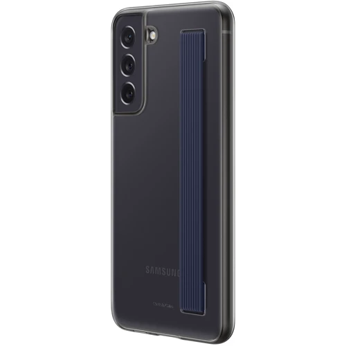 Чохол для телефона Samsung Clear Strap Cover Dark Gray (EF-XG990CBEGRU) для Samsung G990 Galaxy S21 FE: Колір сірий