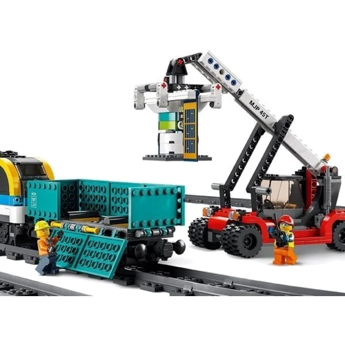 Конструктор LEGO City Товарный поезд 1153 деталей (60336) фото 8
