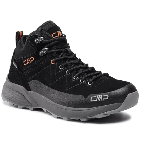 Ботинки CMP Kaleepso Mid Hiking Shoes WP (31Q4917-U901) 40 (41) черные натуральная замша зима фото 2