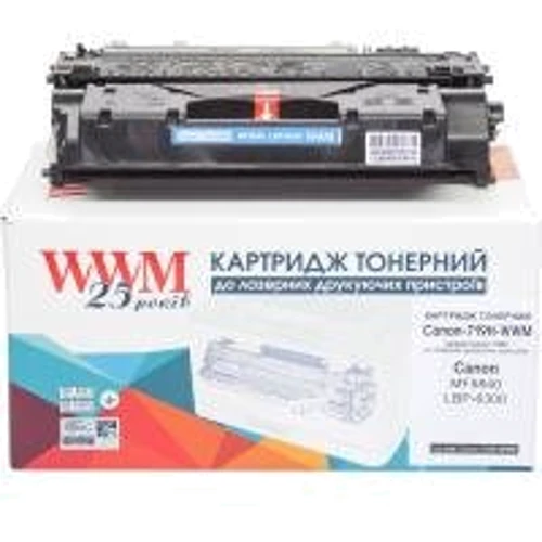 Картридж WWM Canon MF5840, LBP-6300 Black (Canon-719H-WWM)