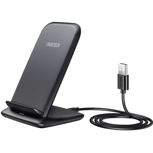 Зарядное устройство Choetech Wireless Charger 15W Black (T555-F-BK)