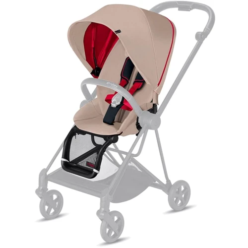 Набор текстиля для коляски Cybex Mios Ferrari Silver Grey light grey