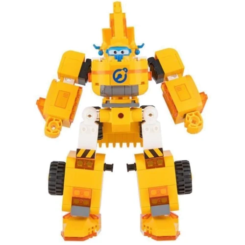 Конструктор-трансформер Super Wings Small Blocks 2-in-1 Buildable Transforming Vehicle Donnie Донні (EU385007)