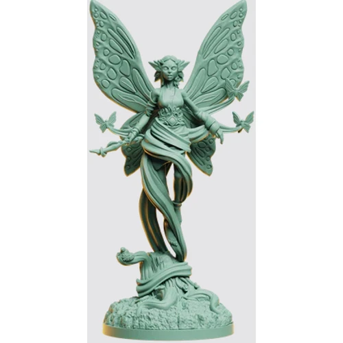 Мініатюри Steamforged Games Ltd Godtear Lily, Thornsinger of the Azure Forest & Thornlings доповнення Чемпіон Лілі