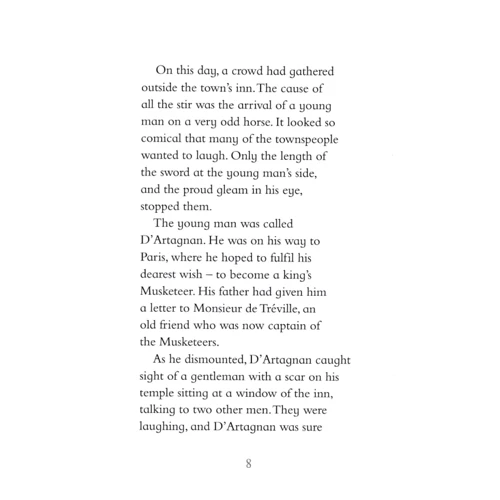 Alexandre Dumas: The Three Musketeers: Количество страниц 192