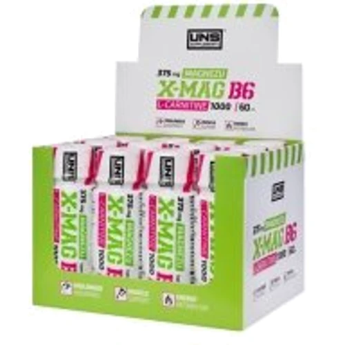 Жиросжигатель UNS X-MAG B6 (with L-Carnitine 1000mg) 12 x 60ml