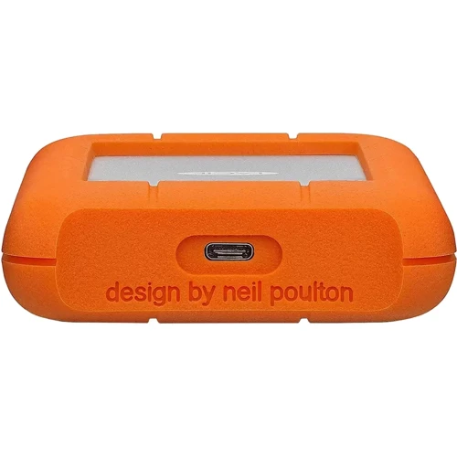 Внешний жесткий диск LaCie Rugged 5 TB USB-C External Hard Drive (STFR5000800): Вес, г 400