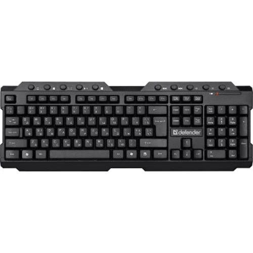 Клавиатура Defender Element HB-195 UKR Black (45189)