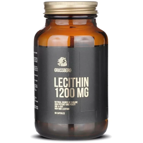 Grassberg Lecithin 1200 mg Лецитин 60 капсул
