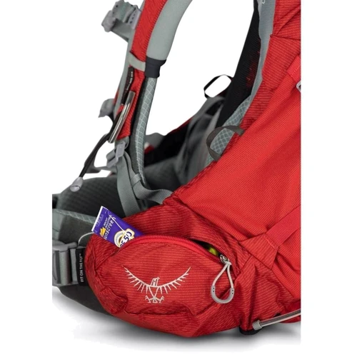 Рюкзак туристический Рюкзак туристический Osprey Ariel Plus 60 Night Jungle Blue M/L синий (009.2455) фото 8