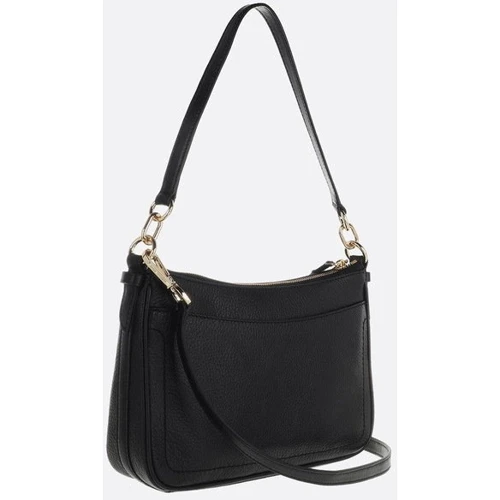 Жіноча сумка крос боді MICHAEL KORS JET SET CHARM MD TZ POCHETTE XBODY чорна (32S1GT9C8L001): Застібка Блискавка