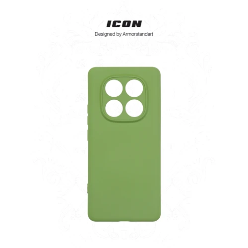 Чехол для телефонов ArmorStandart ICON Case Camera cover Green for Xiaomi Redmi Note 14 Pro 4G (ARM79825): Пленка в комплекте нет