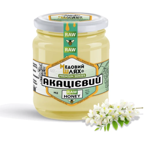 Мед Медовий Шлях Акацієвий 700 г (4820191810181)