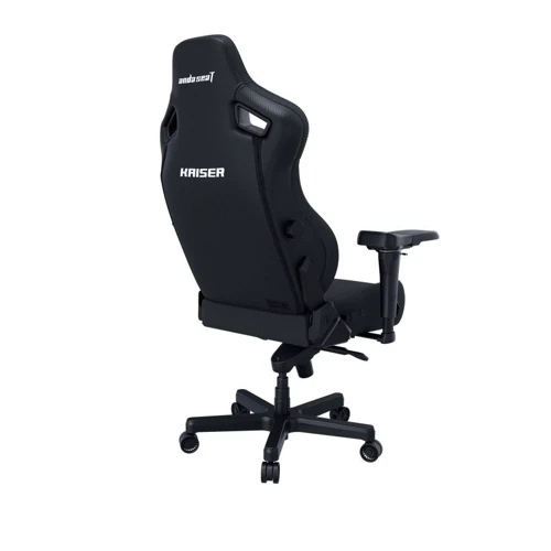 Кресло игровое Anda Seat Kaiser 4 Black Fabric Size L (AD12YDDC-L-20-B-CF) фото 3