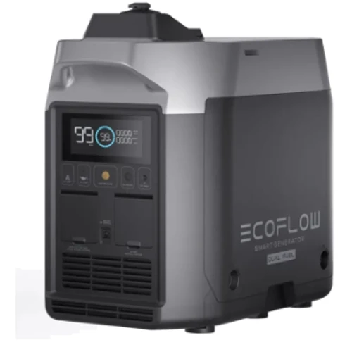 Комплект энергонезависимости Ecoflow Power Independence Kit 2 kWh (з генератором): Емкость аккумулятора, Вт/ч 2000