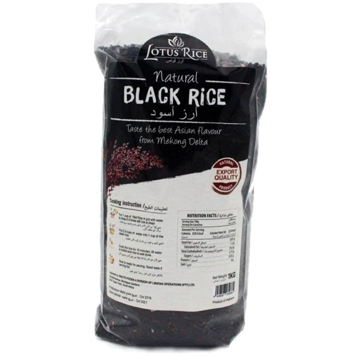 Рис черный Lotus Rice, 1 кг (WT4029)
