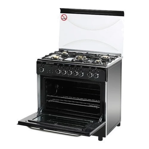 Газовая плита Fresh I80G5\01 (черный/нержавеющая сталь): Тип духовки газовая