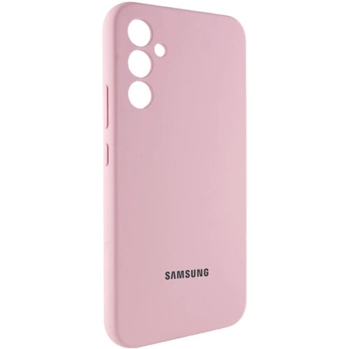 Чехол для телефонов Lakshmi Premium Silicone Case with Logo Full Camera Pink Sand for Samsung S926 Galaxy S24 Plus: Тип накладка на заднюю часть