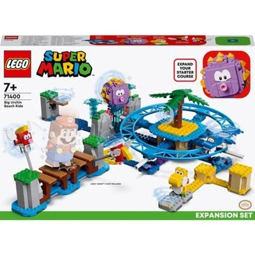 Конструктор LEGO Super Mario Додатковий набір «Поїздка по пляжу великого їжака» (71400)