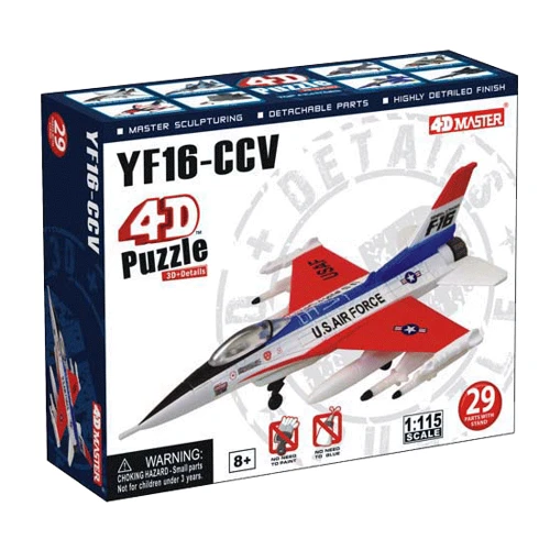 Объемный пазл 4D Master "Самолет YF-16 CCV" (26209): Производитель 4D Master