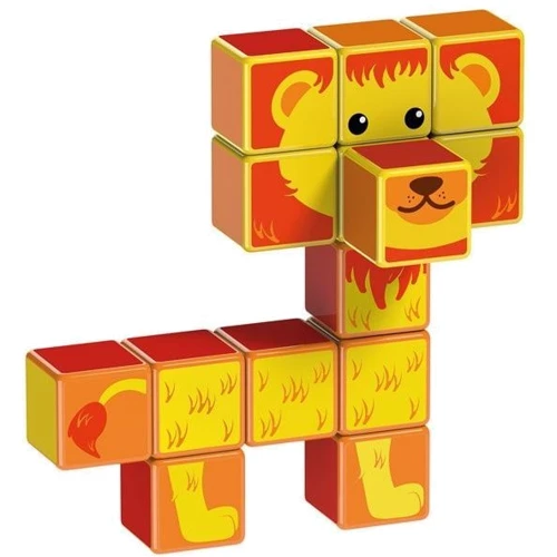Магнітні кубики Geomag Magicube Safari Park Сафарі (135): Тип кубики