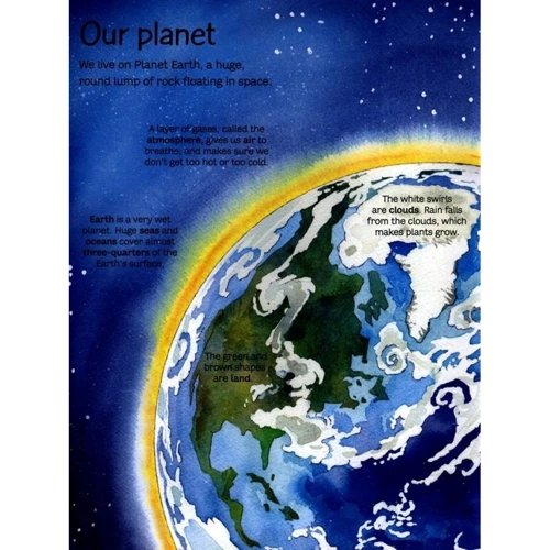 Big Book of Stars and Planets / Велика книга зірок і планет: Обложка Твердая