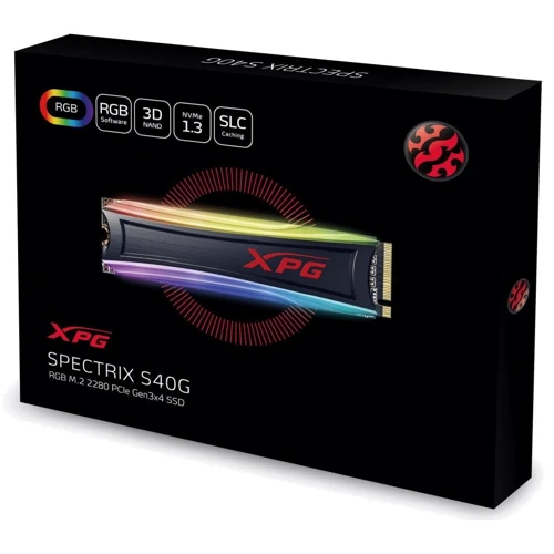 ADATA XPG Spectrix S40G 256 GB (AS40G-256GT-C): Форм-фактор M.2