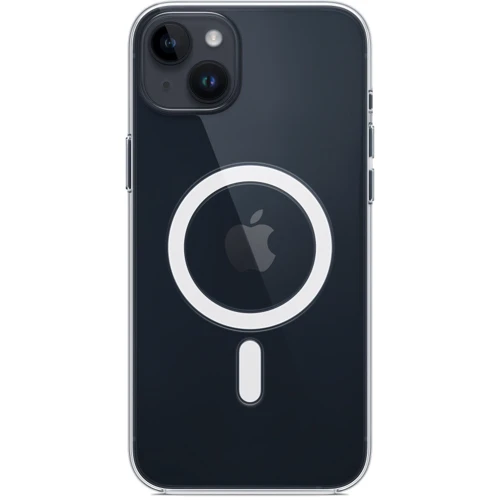 Чохол для iPhone Apple for iPhone 14 Plus Clear Case with MagSafe (MPU43) : Матеріали полікарбонат і поліуретан