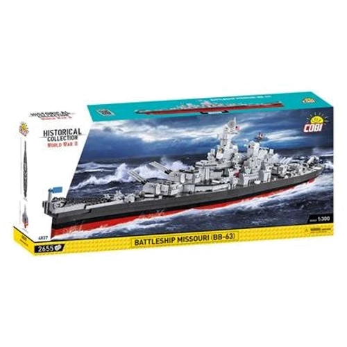 Конструктор Cobi Лінкор Міссурі BB-63 2665 деталей (COBI-4837)