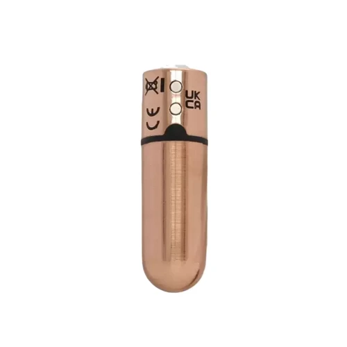 Вибропуля PowerBullet - First-Class Bullet 2.5" with Key Chain Pouch, Rose Gold