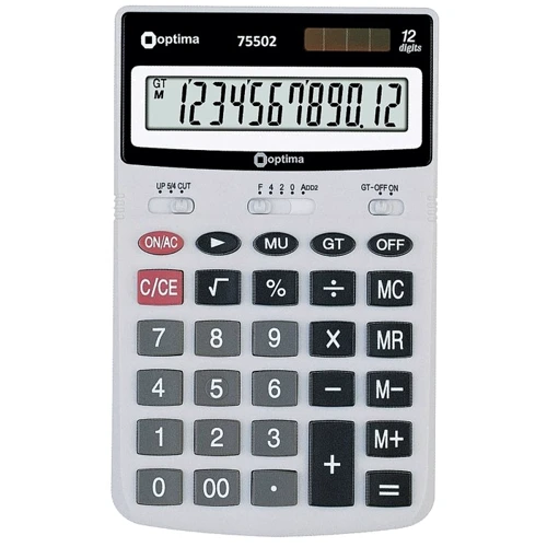 Калькулятор настільний Optima О75502 (O75502)