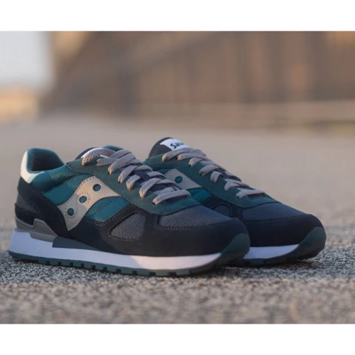 Кроссовки Saucony Shadow Original (2108-790s) 39 синие натуральная замша всесезон фото 5