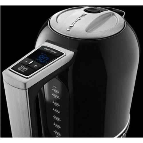 Электрочайник KicthenAid Onyx black (5KEK1722EOB): Тип нагревательного элемента Дисковый (скрытый)