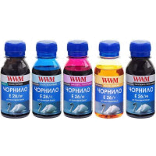 Чернила WWM EPSON XP-600/XP-605/XP-7005 (CMYBkPbk) (E26SET5-2): Цвет набор (set)