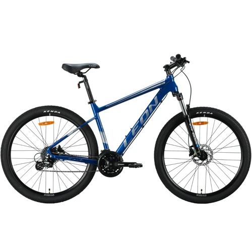 Велосипед Leon XC 80 AM Hydraulic lock out HDD 27.5" 18" синій з сірим 2024 (OPS-LN-27.5-164)