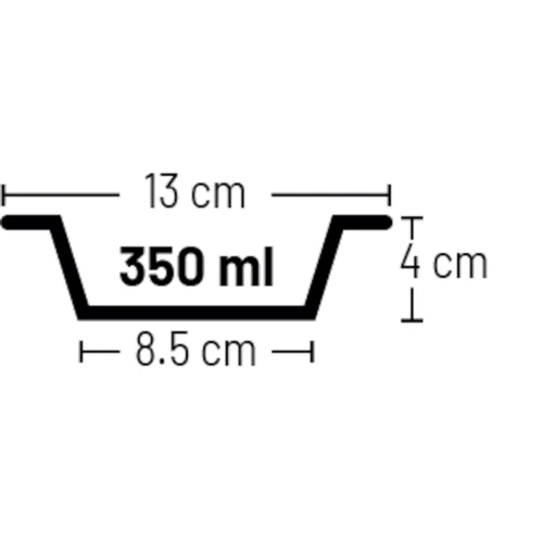 Емальована миска Flamingo Nell Oval для котів (59145): Тип Миски