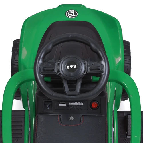 Детский электромобиль-толокар 2в1 Bambi зеленый (M 5764EBLR-5)