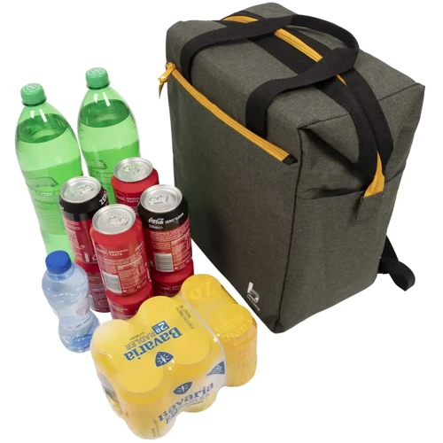Термосумка Bo-Camp Matteson 22 Liters Grey (6702964): Матеріал ізоляції 100% полиэстер 600D, подкладка PEVA