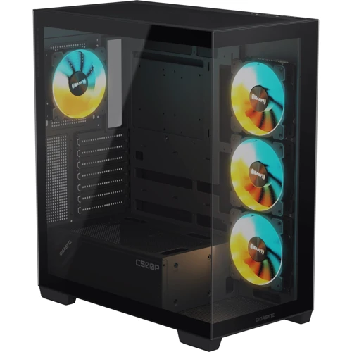 Корпус GIGABYTE C500 Panoramic Stealth Black (GB-C500P ST) фото 7