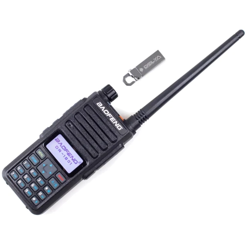 Цифровая рация DMR Baofeng DR-1801UV c AES + Флешка 64GB: Частотный диапазон, МГц 136-174 МГц / 400-470 МГц