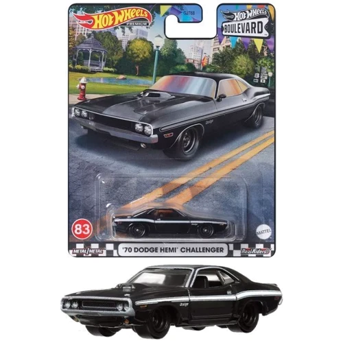 Машина Hot Wheels Премиальные автомобили 70 Dodge Hemi Challenger (GJT68/HKF25)