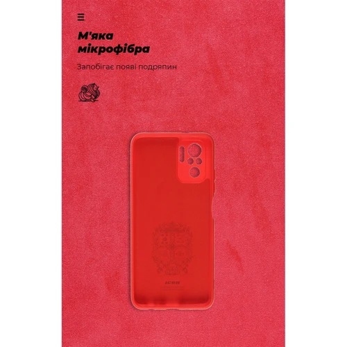 Чехол для телефонов ArmorStandart ICON Case Red for Xiaomi Redmi Note 10 / Note 10s (ARM61760) фото 6