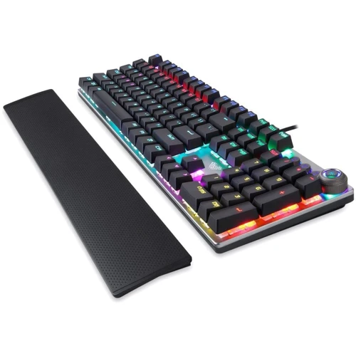 Клавіатура AULA Fireshock V2 Mechanical Wired Keyboard (6948391221762, 255294): інтерфейс підключення USB