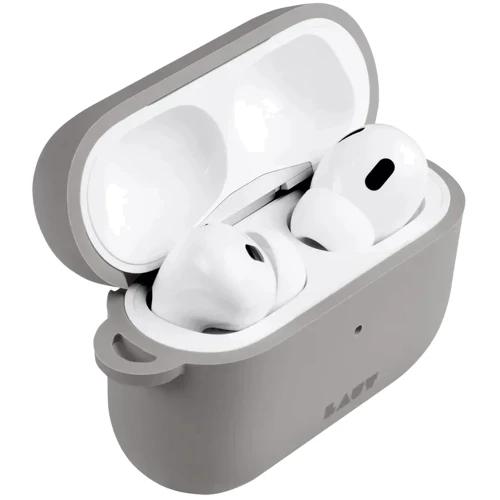 Чехол для наушников LAUT HUEX Fog Grey (L_APP2_HX_FG) for AirPods Pro 1/2 фото 3